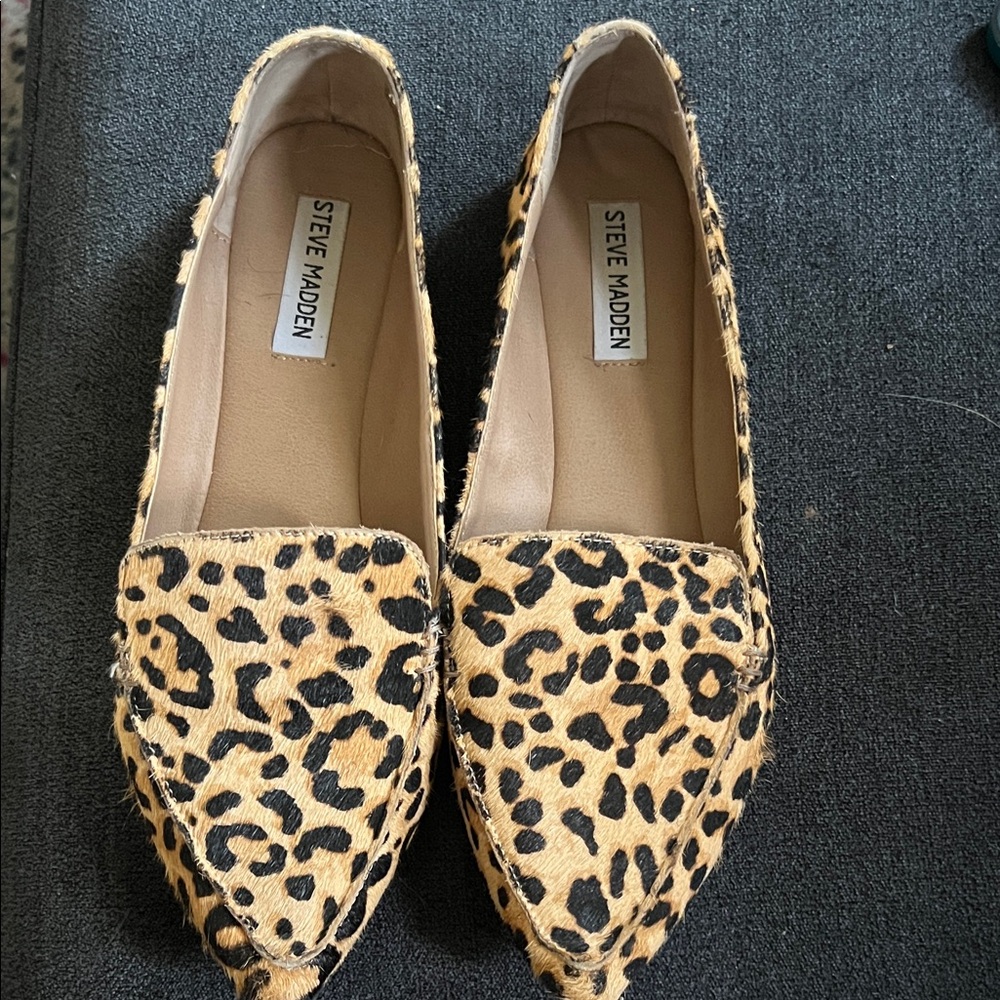 Steve Madden Animal Print Flats